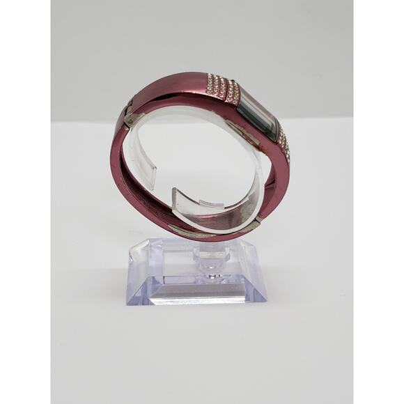 Women\'s watch. Rose pink bangle band with jewels on face. F334565-1/LS main image 5